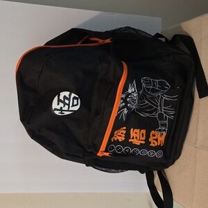 Black and Orange Goku Backpack